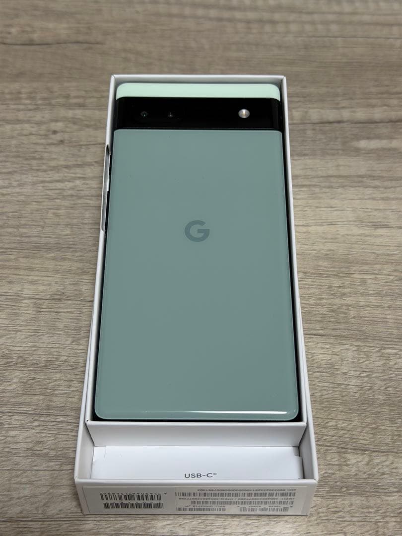 Pixel 6a 6.1インチ メモリー6GB ストレージ128GB Sage