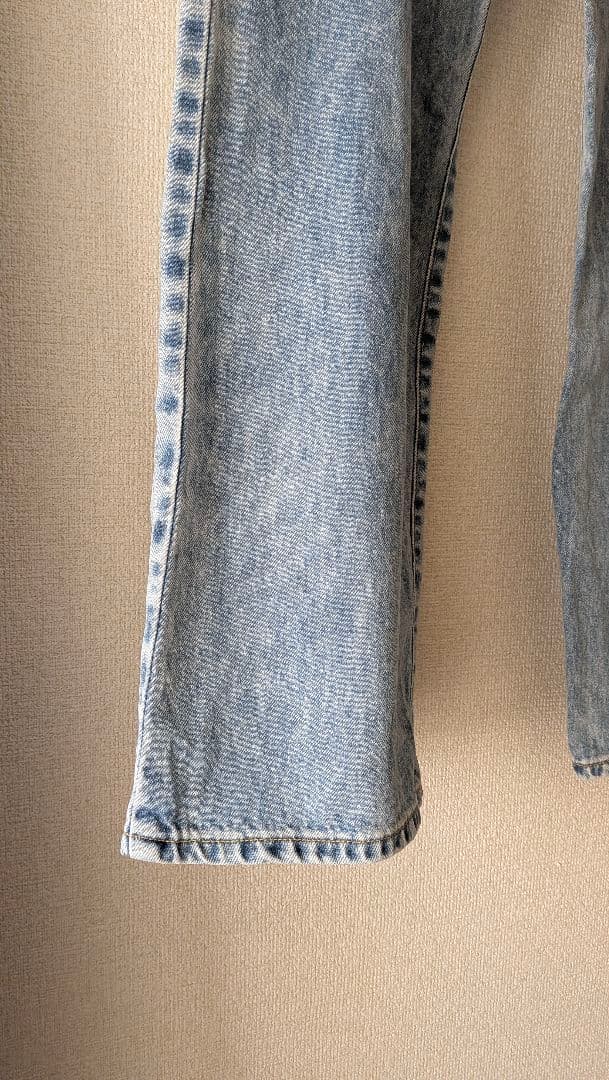 Whim Gazette ストレートデニム ライトブルー