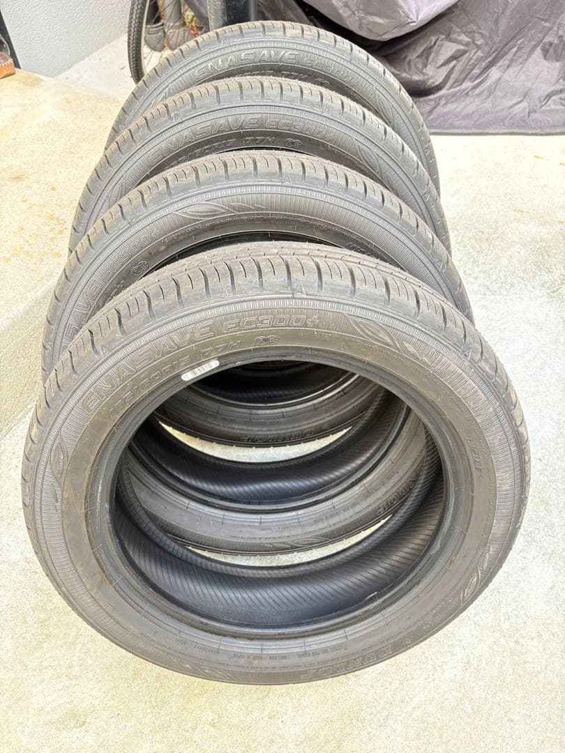 新車外しタイヤ　165/60R15　2025年製 ダンロップ　4本セット