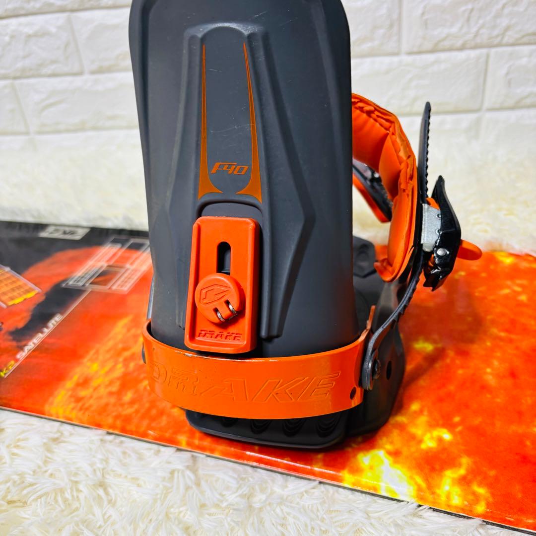 【セット】K2 SATELLITE 154cm × DRAKE F40 Lサイズ