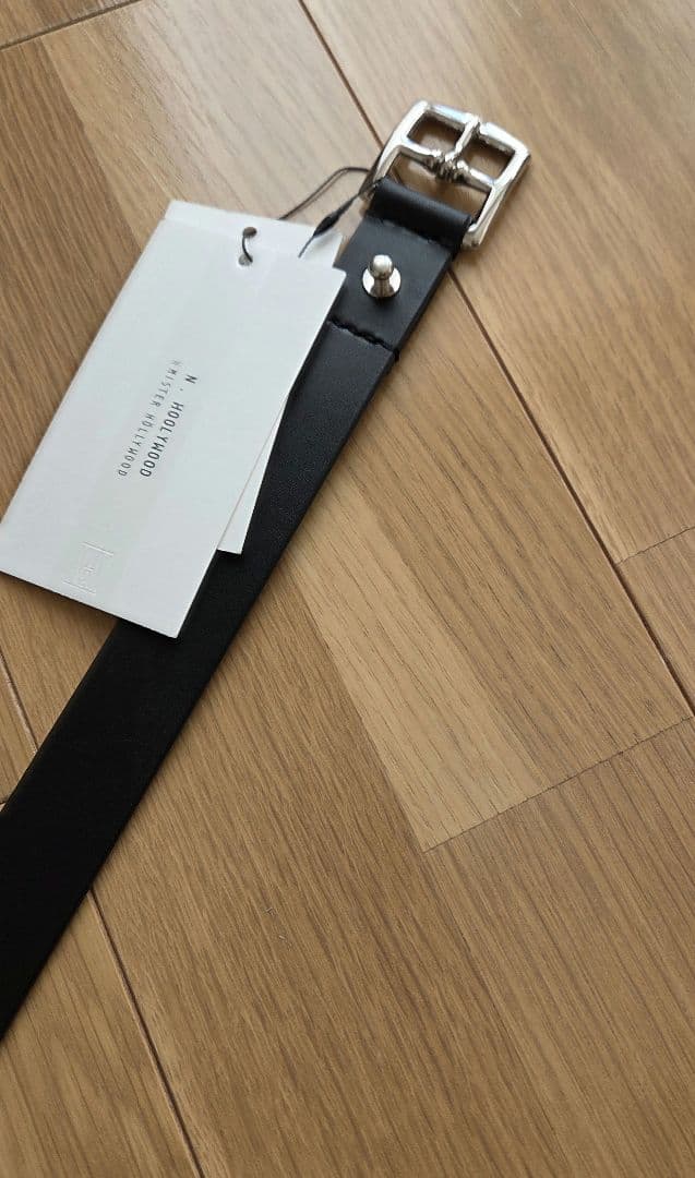 N.HOOLYWOOD エヌハリウッド ベルト 黒