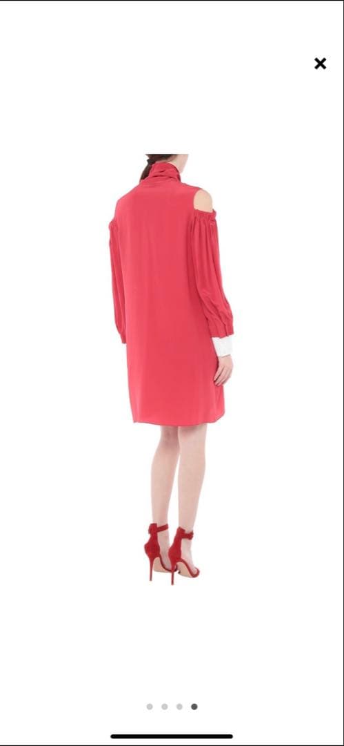 FENDI シルクドレス ピンク