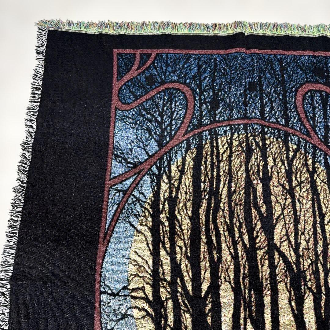 景色　マルチカバー　ソファカバー　ヴィンテージラグ　166x130