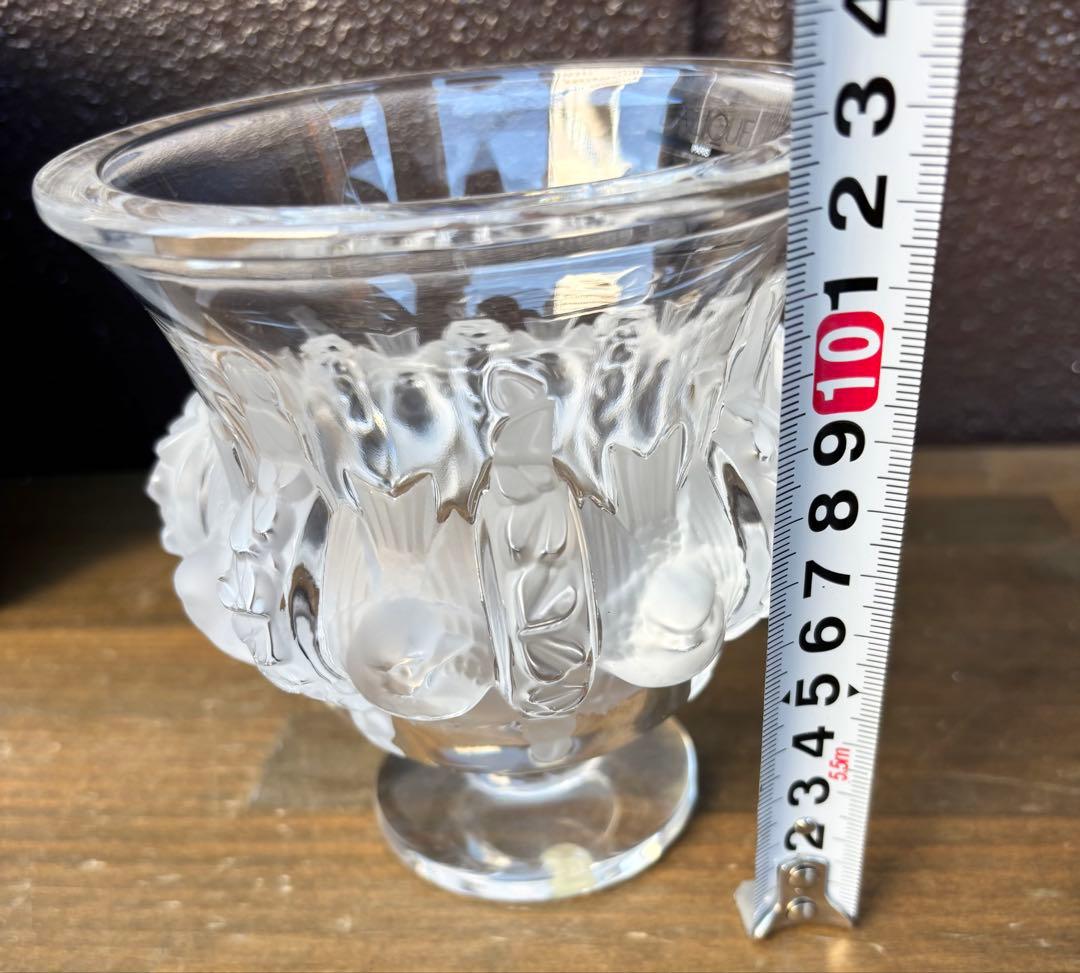 ラリック ガラス フラワーベース 花瓶