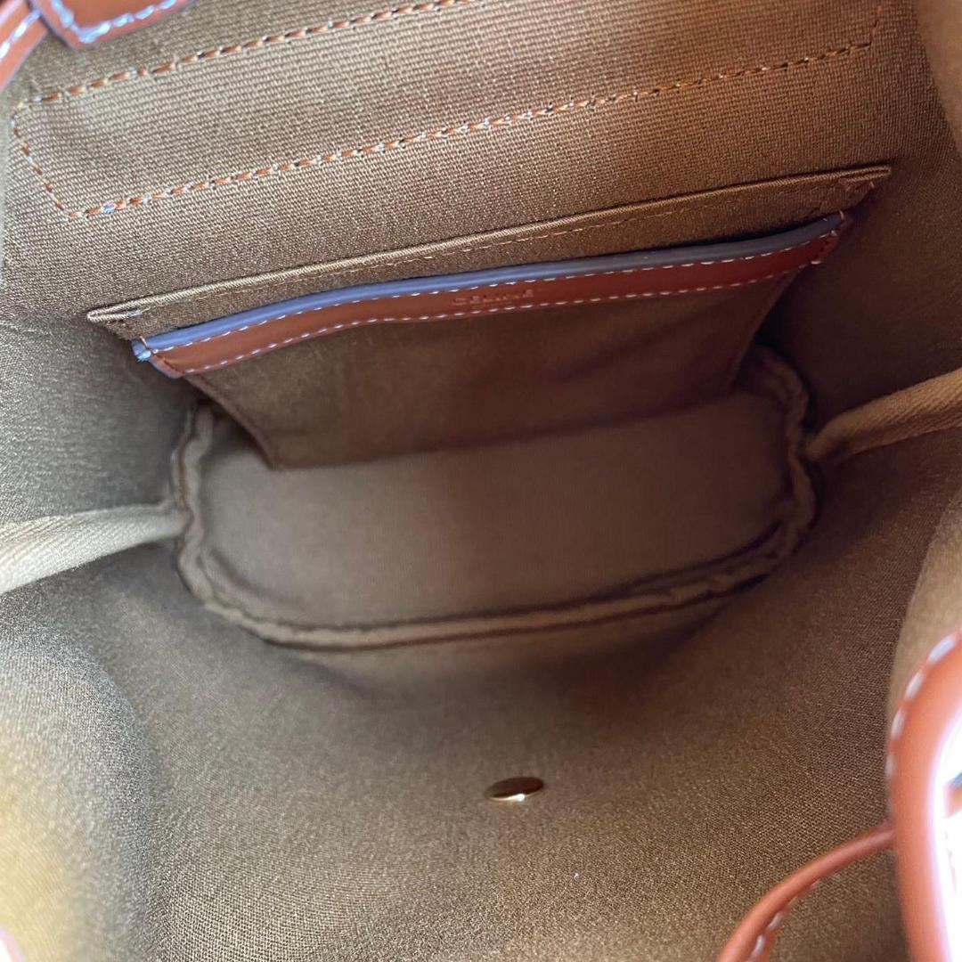 Folco Triomphe Canvas ダークブラウン キャンバス リュック