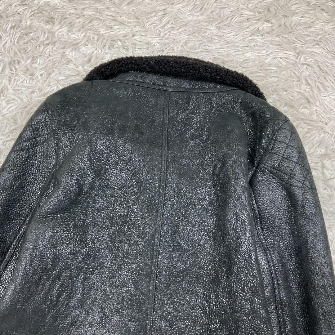 超希少✨ザディグエヴォルテール　ライダースジャケット　リアルムートン　羊革　S