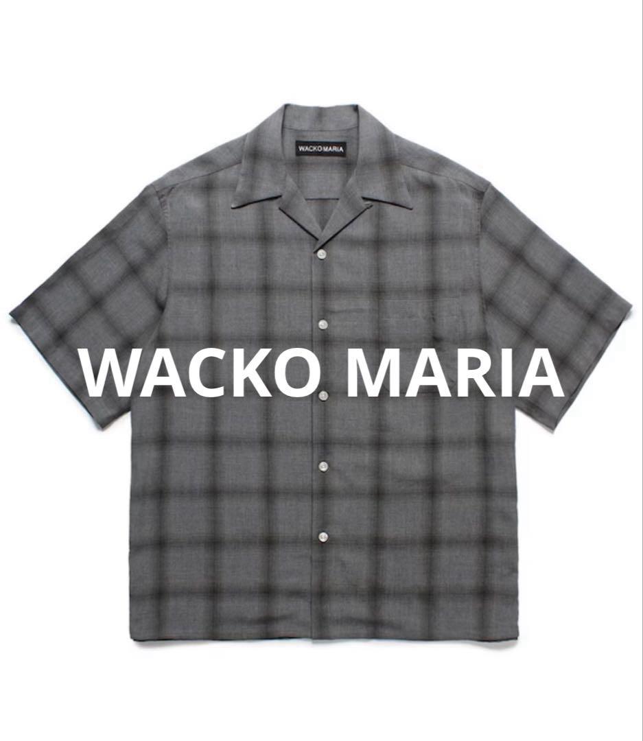 新品 WACKO MARIA 25SS OMBRE CHECK シャツ M