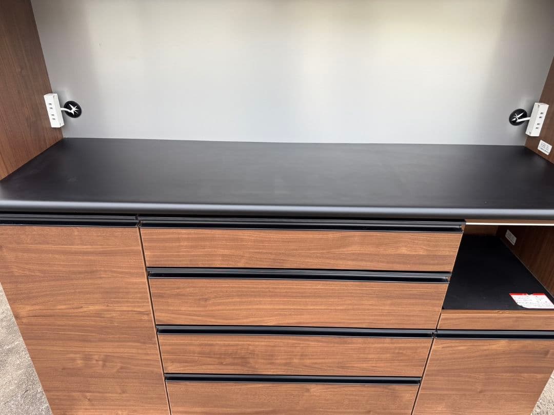 なな 美品 古賀家具 キッチンボード おしゃれ キッチンカウンター