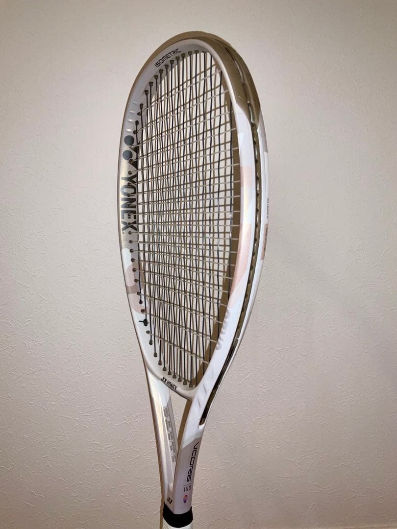 【YONEX】美品 VCORE 100 SAND BEIGE　サンドベージュ　白