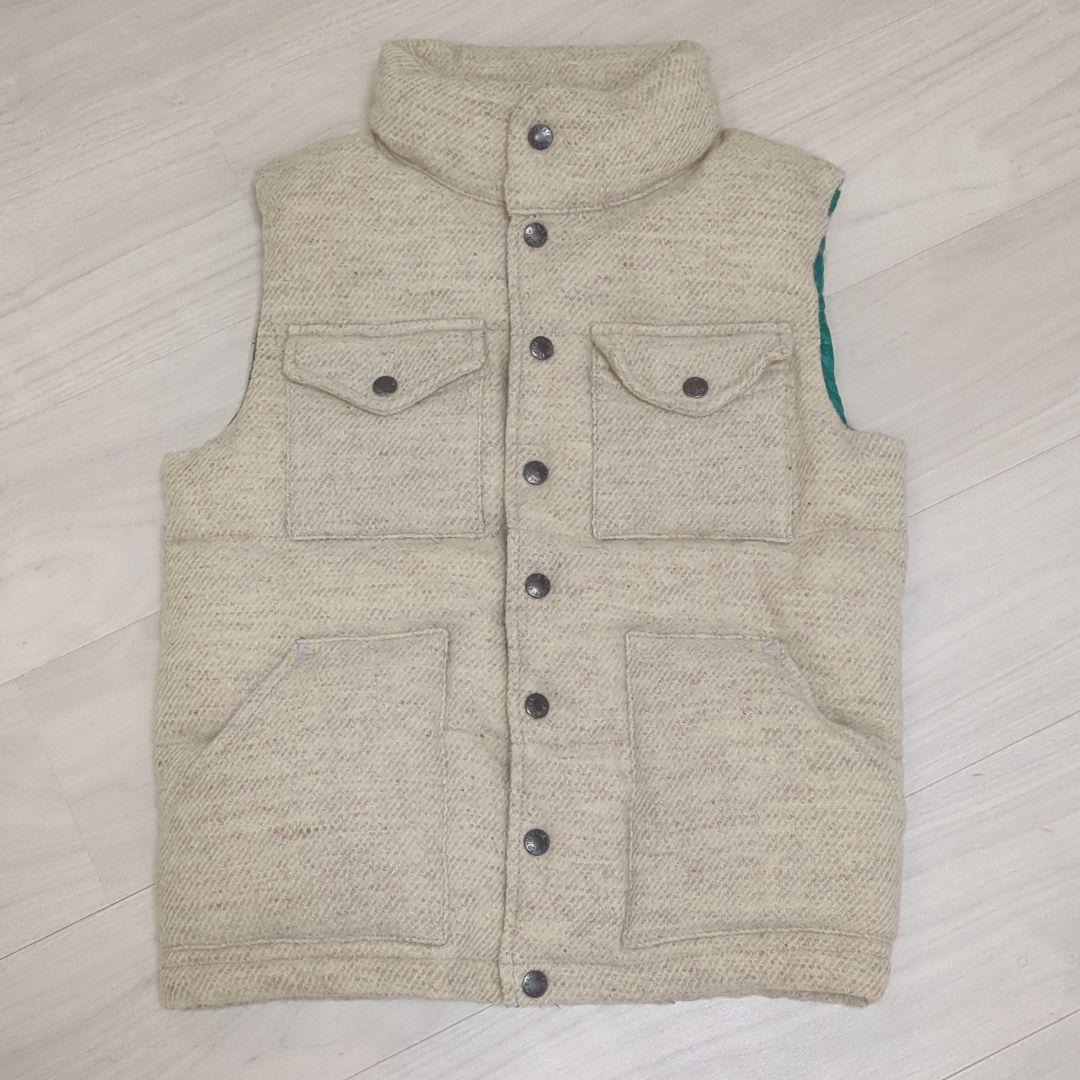 THE NORTH FACE Harris Tweed ダウンベスト限定版