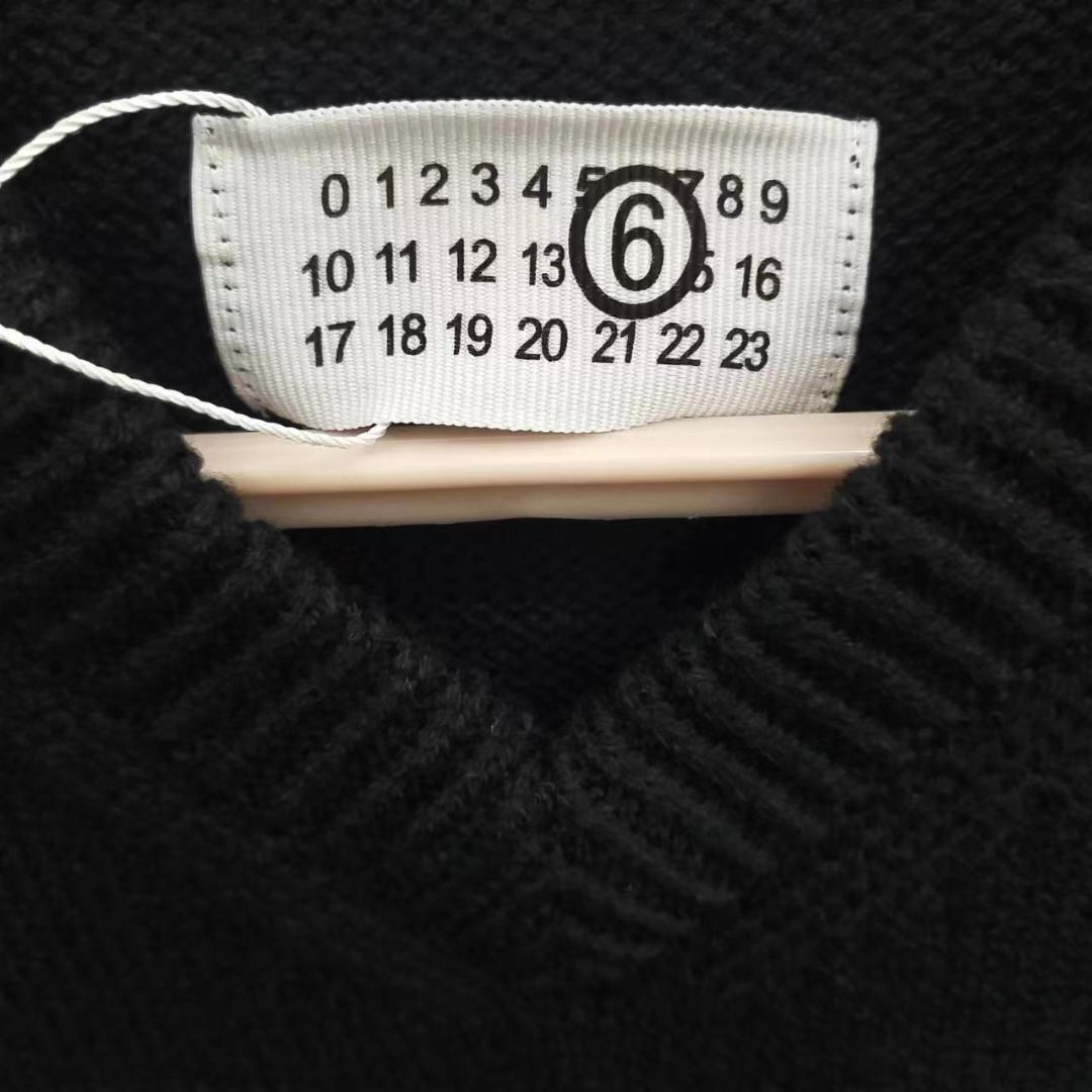MM6 Maison Margiela ナンバーロゴ ニットベスト M サイズ