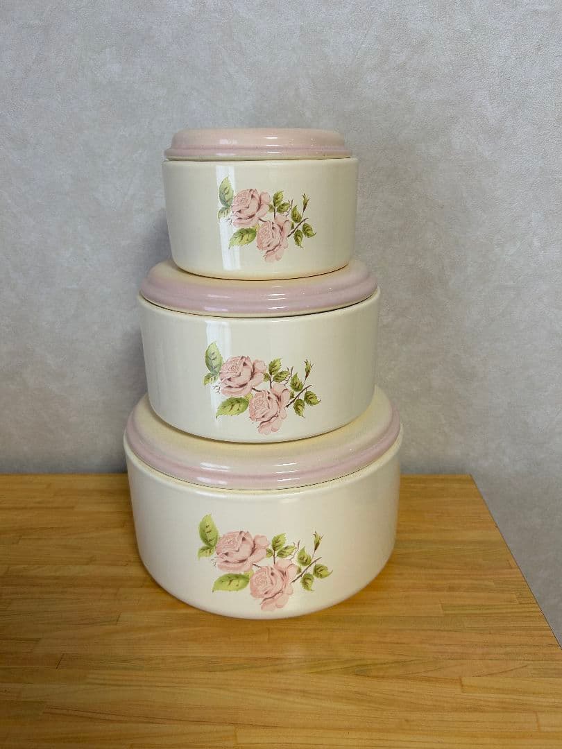 イマン　ダイアナローズ　 ホーロー丸缶セット