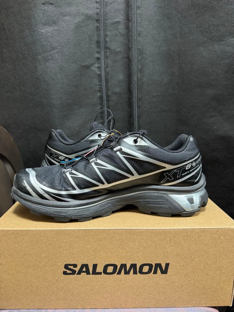 SALOMON XT-6 GTX ブラック/グレー 27.0cm