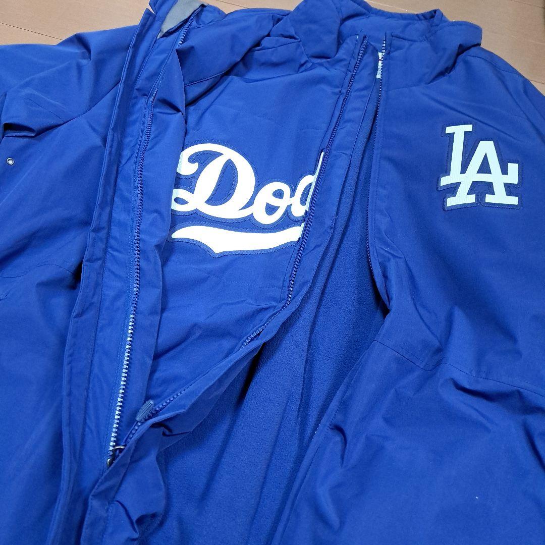 Majestic ドジャース 中綿ジャンパー+アウタージャンパー　スタジャン