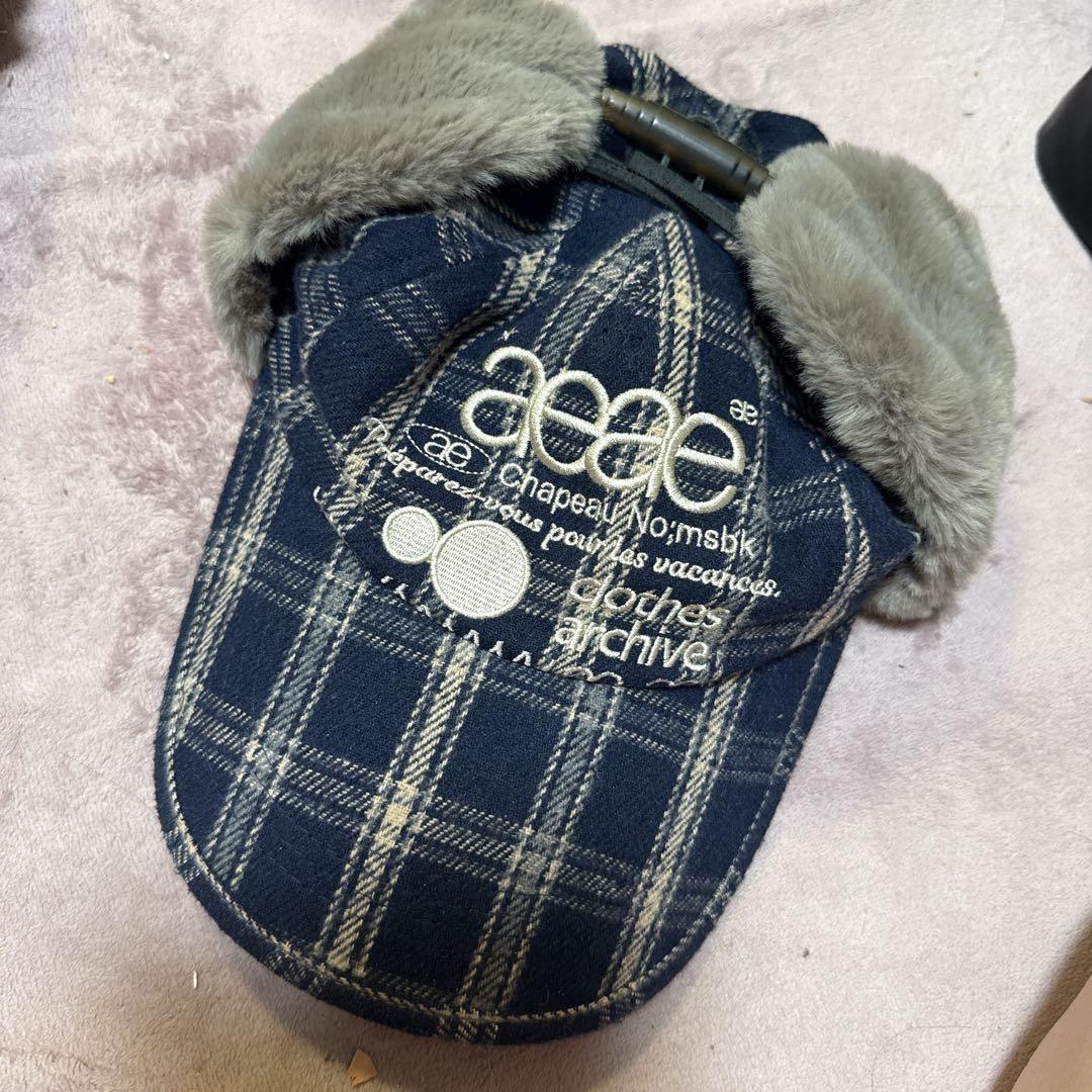 aeae 　WEB LOGO TROOPER CAP