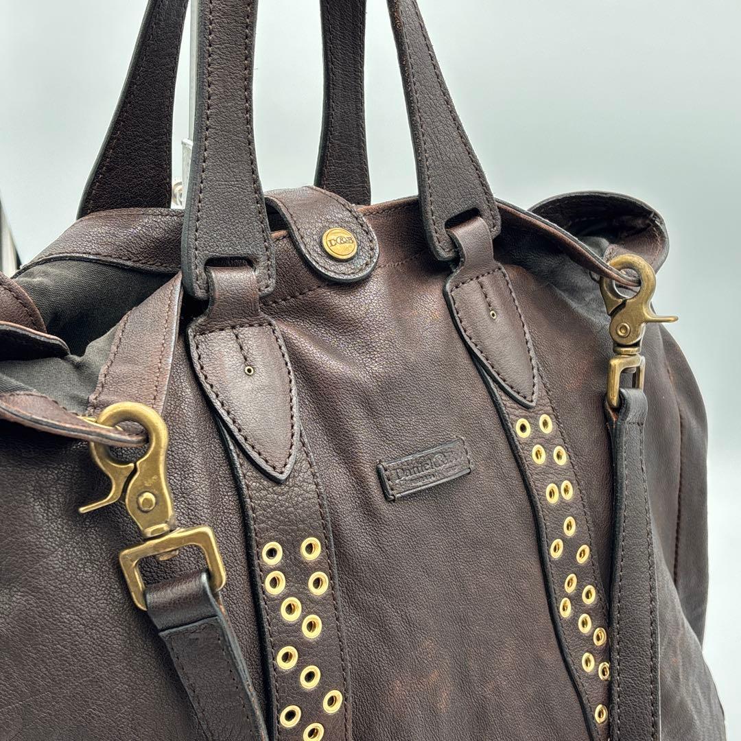 【希少】Daniel&Bob クロドーロ系 別注モデル 2way トートバッグ