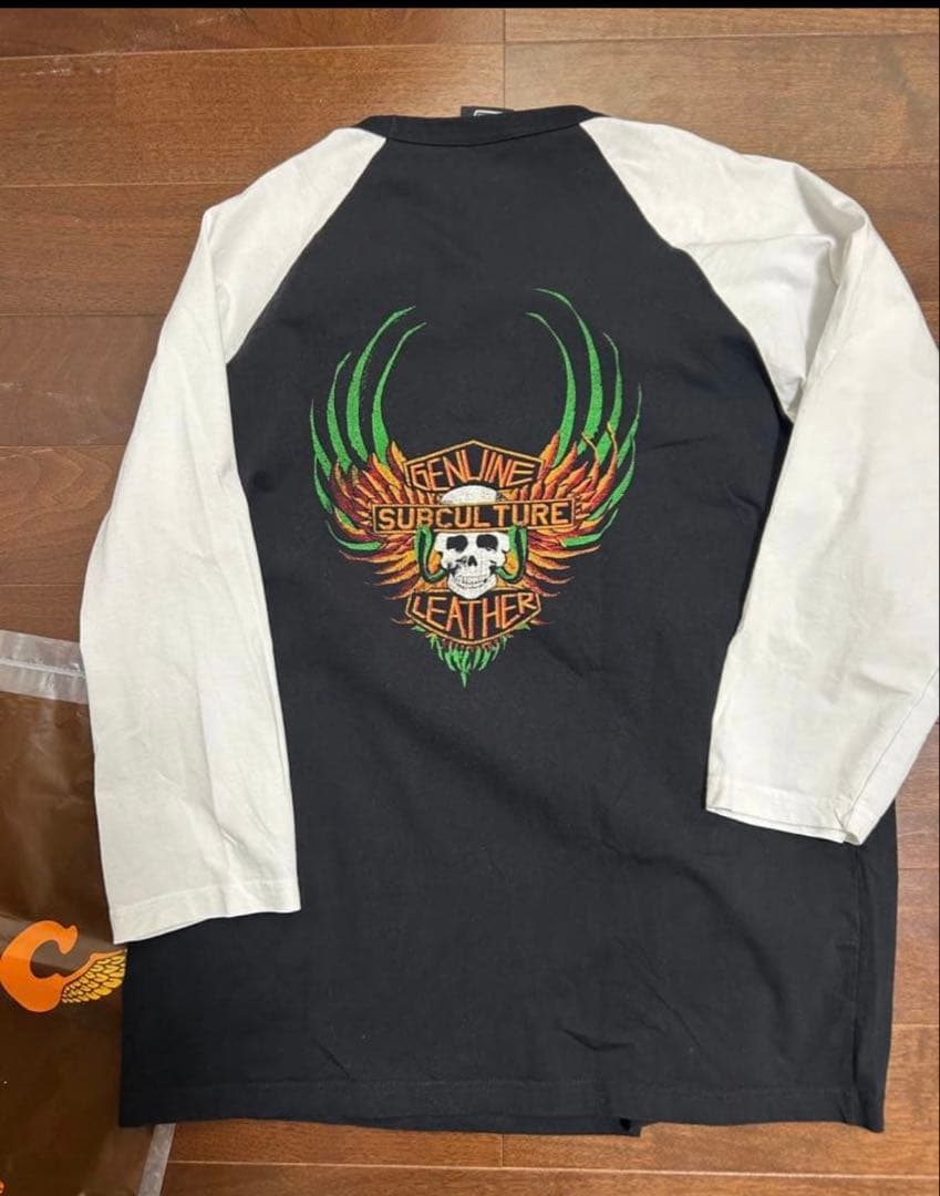 subcultureラグラン3キムタクLOVE EAR ARTサブカルチャー