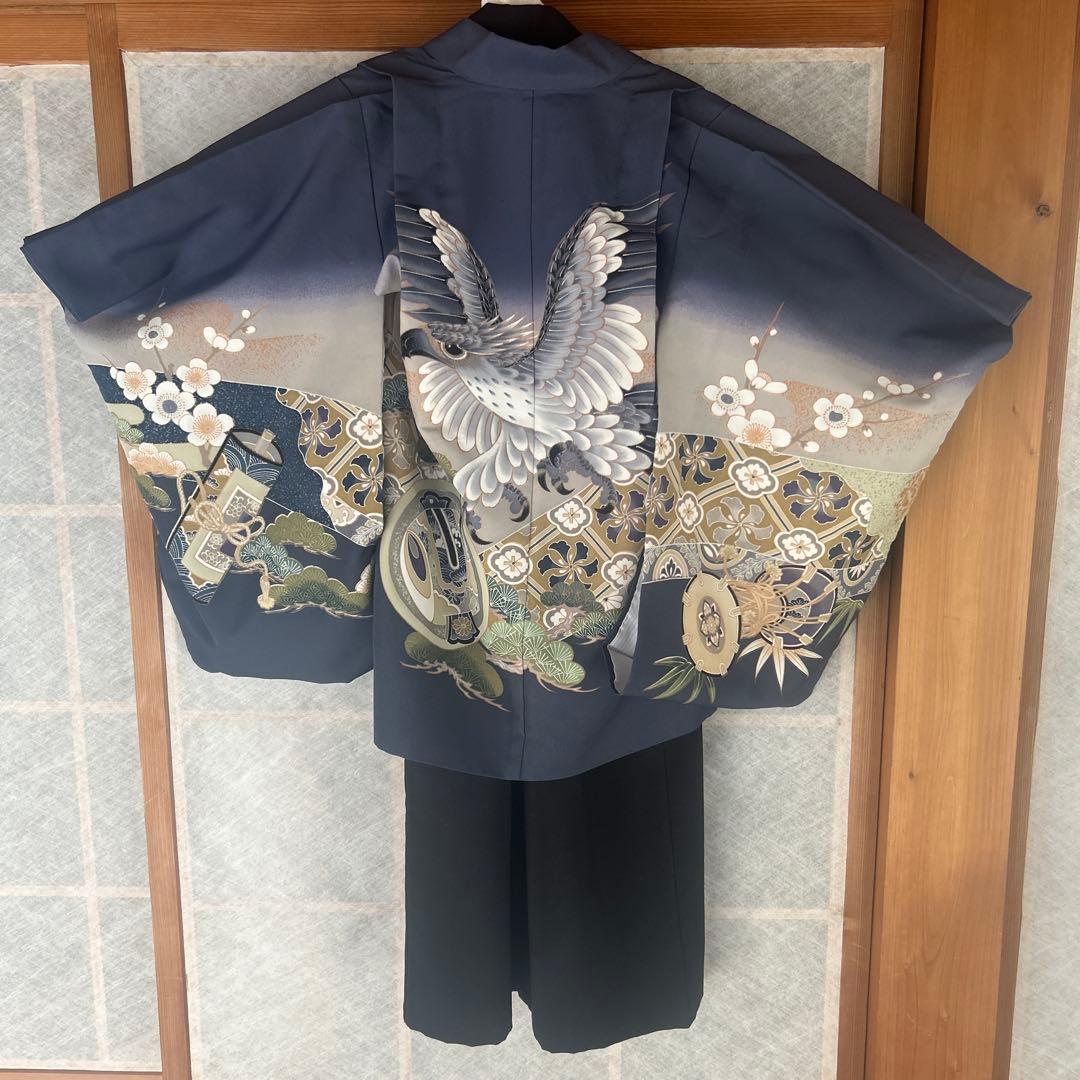 男の子　七五三　袴　着物セット　5歳