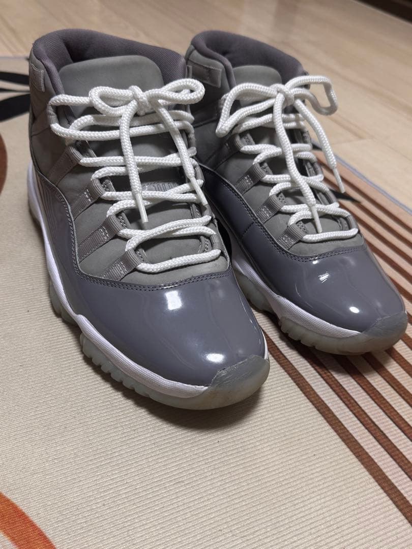 靴 Nike Air Jordan 11 Retro \"Cool Grey\"