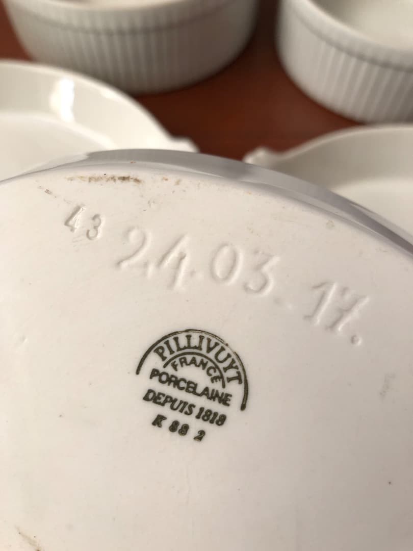 フランス製　PILLIVUYTの食器５点　未使用品！