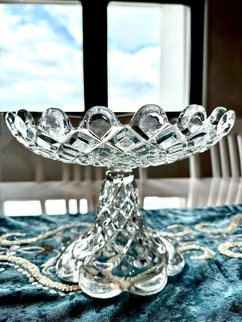 Old Baccarat オールドバカラ DEPOSE ディアマンカレコンポート