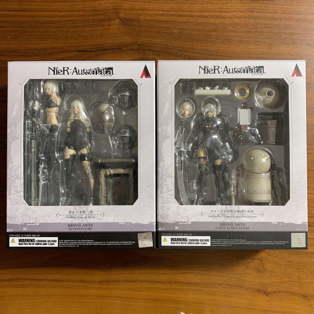 ニーアオートマタ　ヨルハ二号B型&機械生命体＋ヨルハA型二号　フィギュア　セット