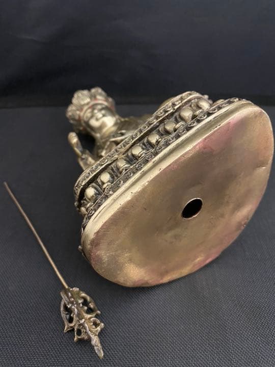 地蔵 菩薩 観音 銅製 仏像 彫刻 置物 開運 風水 骨董 古美術 アンティーク