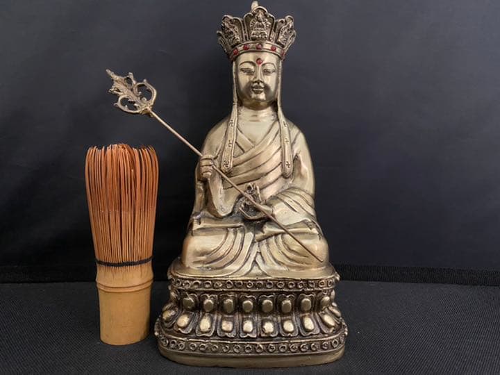 地蔵 菩薩 観音 銅製 仏像 彫刻 置物 開運 風水 骨董 古美術 アンティーク