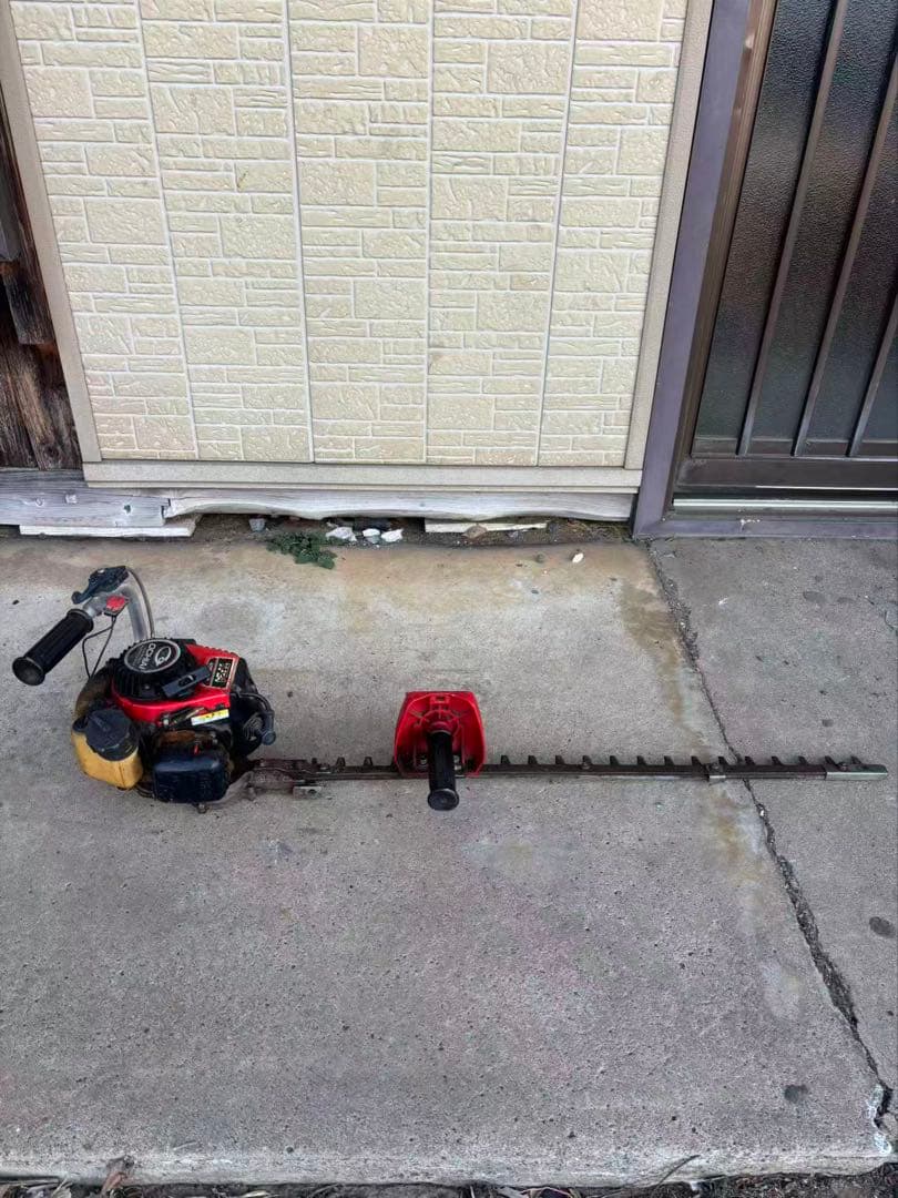 中古 ヘッジトリマー オチアイ エンジン式片刃