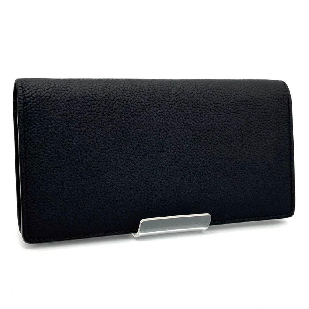 ♡三毛猫♡　ルイヴィトン アエログラム ポルトフォイユ ブラザ NM 黒