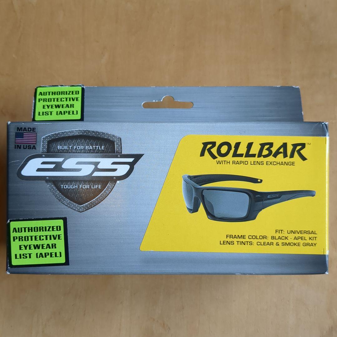 【新品】ESS ROLLBAR ゴーグル ブラックフレーム　EE9018-06