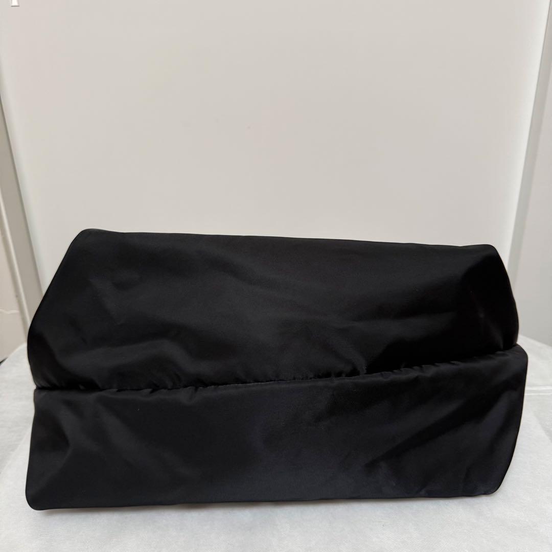 美品 VIOLAd’ORO BIANCA ナイロン トートバッグ L ブラック