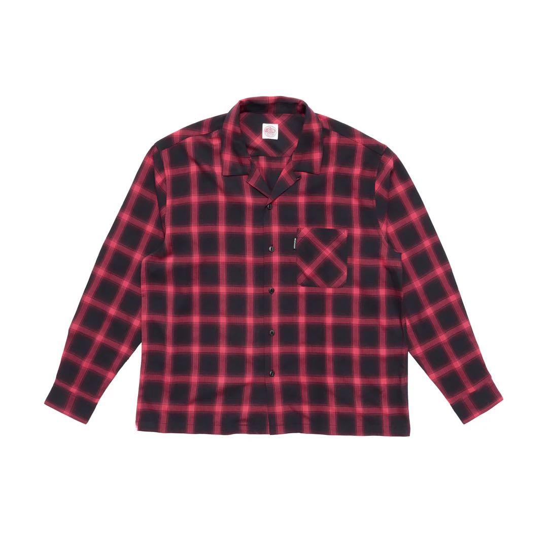 トップス  BUZZY 25AW OMBRE CHECK SHIRT XL