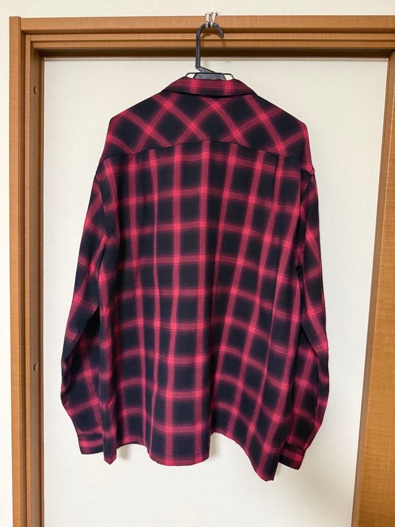 トップス  BUZZY 25AW OMBRE CHECK SHIRT XL