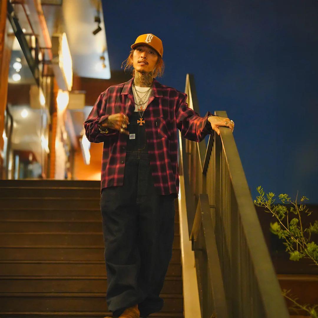 トップス  BUZZY 25AW OMBRE CHECK SHIRT XL