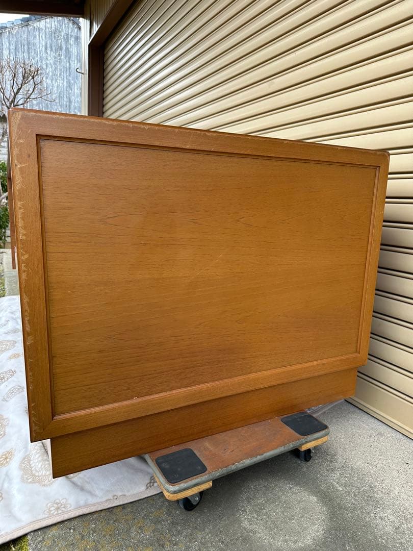 天童木工 最高級 プレジデント 社長 役員 書斎 片袖 デスク 机　※※