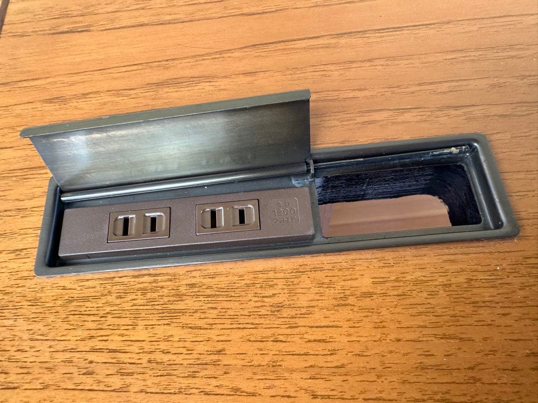 天童木工 最高級 プレジデント 社長 役員 書斎 片袖 デスク 机　※※