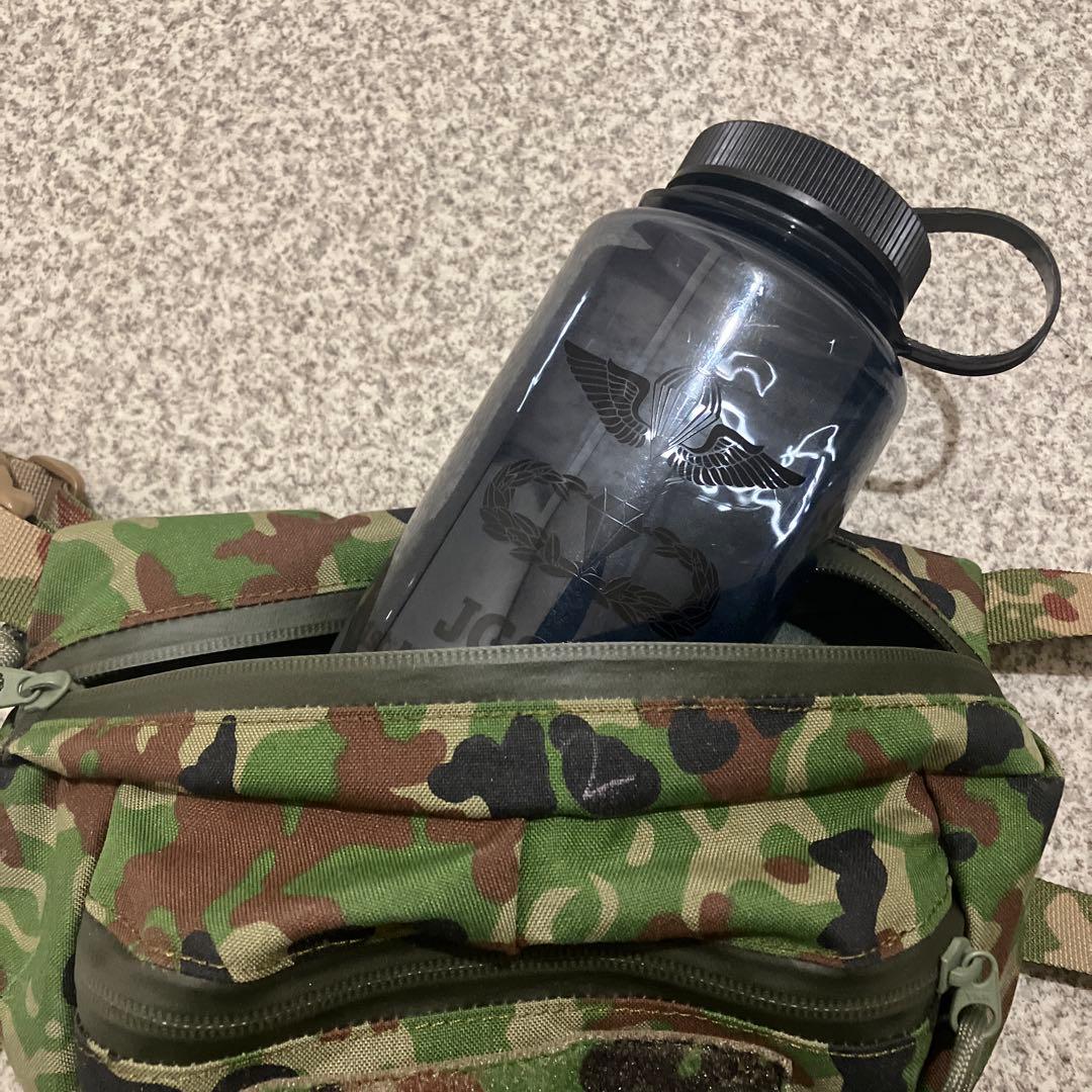 自衛隊 ウエストポーチ LEM 生地 陸自 ③