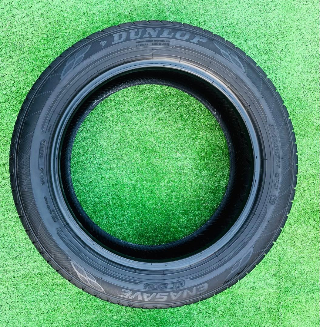 215/55R17 .DUNLOP ENASAVE EC204.ラジアル25年