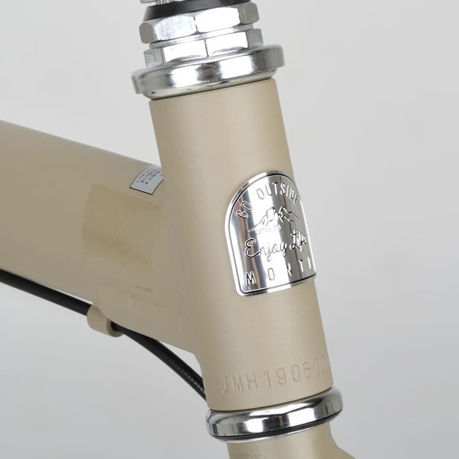 新品　16インチ 折り畳み自転車 アルミ AL-FDB161 カーキ モンテ