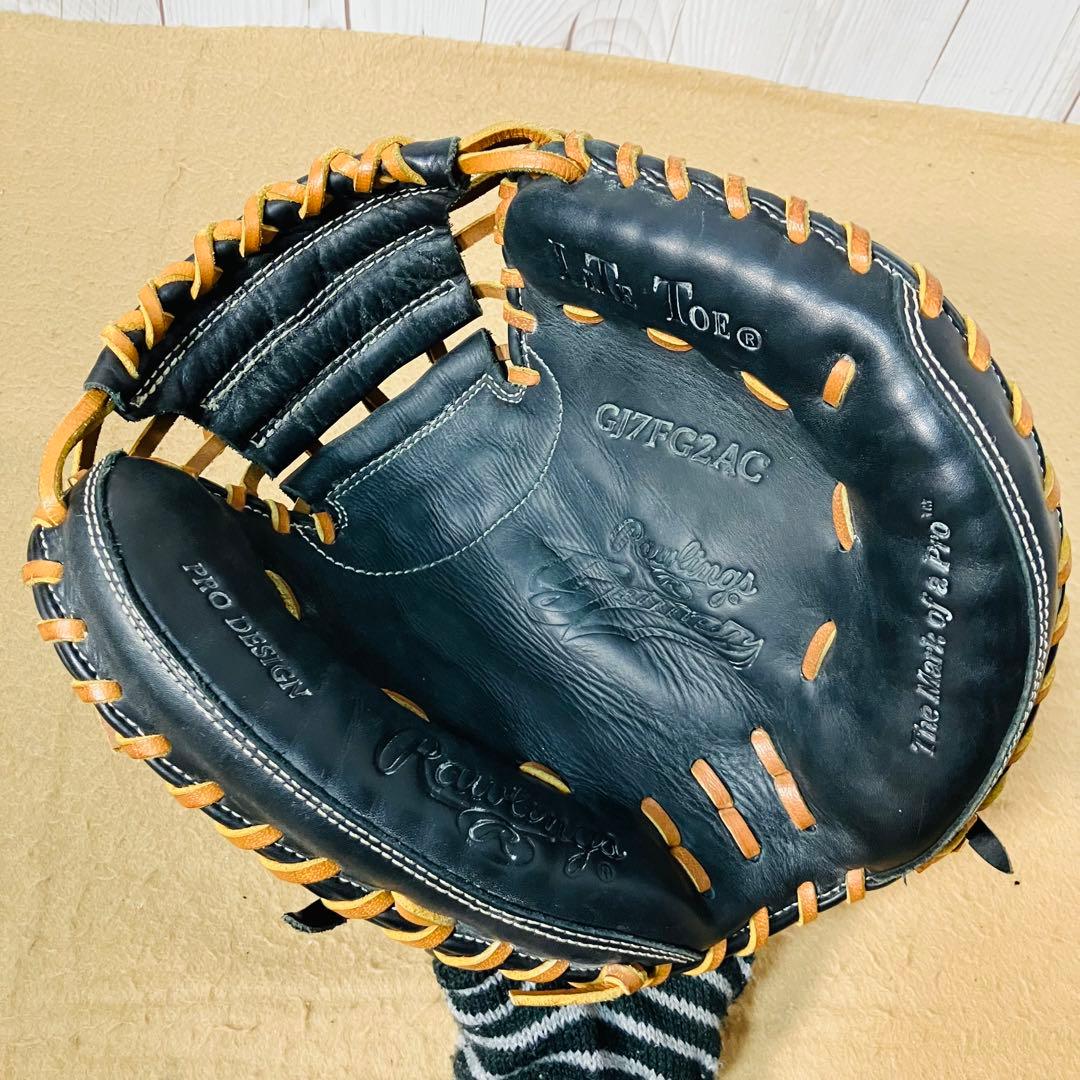 Rawlings キャッチャーミット GJ7FG2AF ブラック 右投げ