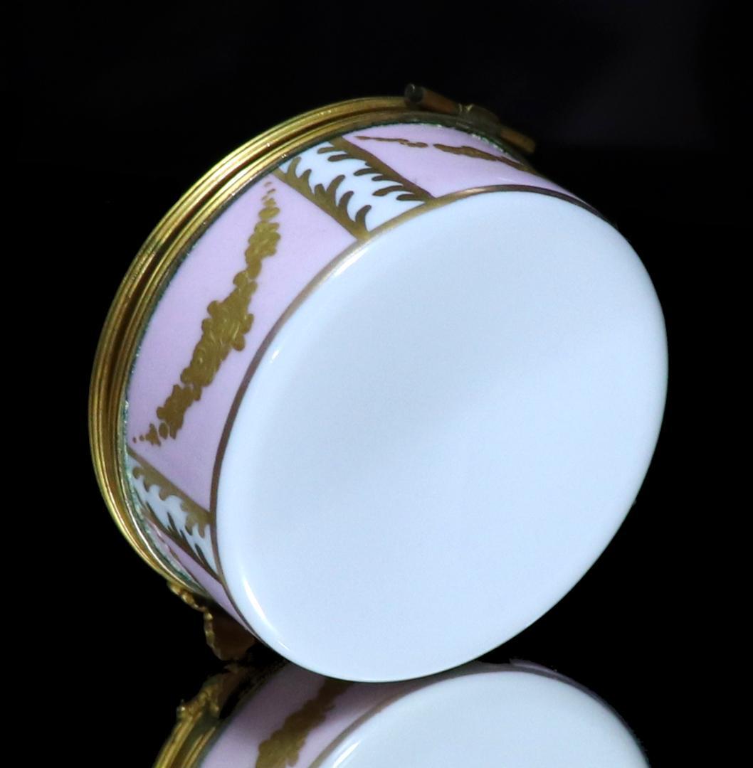 オールド・バカラ 美術館級 金彩エナメル薔薇文ブロンズオパーリンクリスタル製蓋物