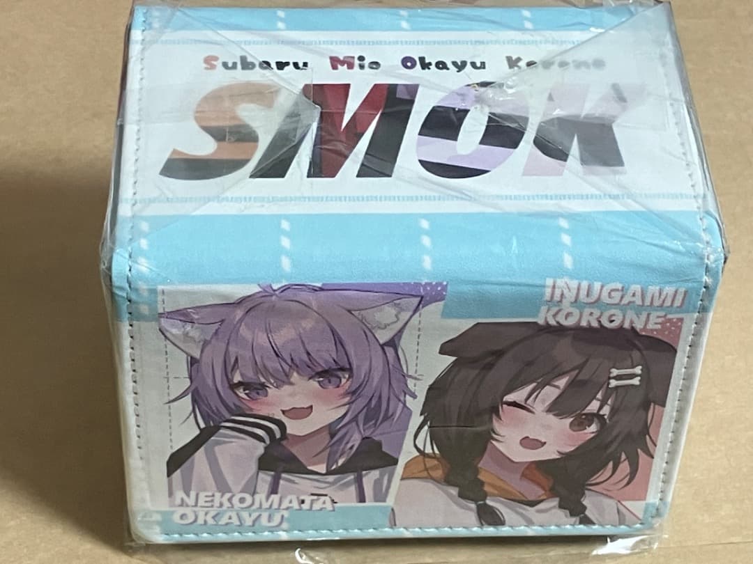 混沌の女神様　ホロライブ　合皮デッキケース　SMOK