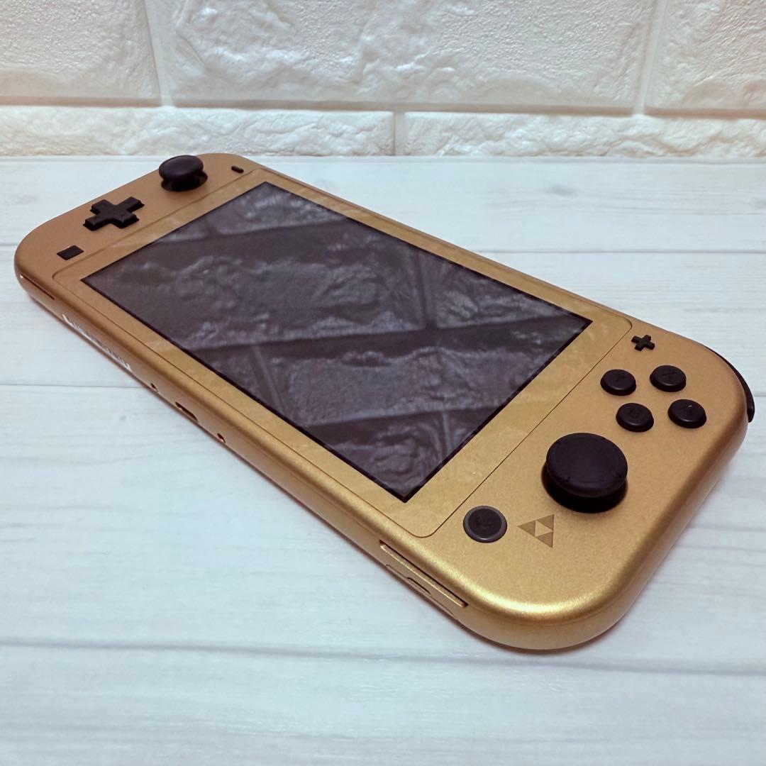 【希少】Switch Lite ハイラルエディション 箱・充電器完備 画面傷なし
