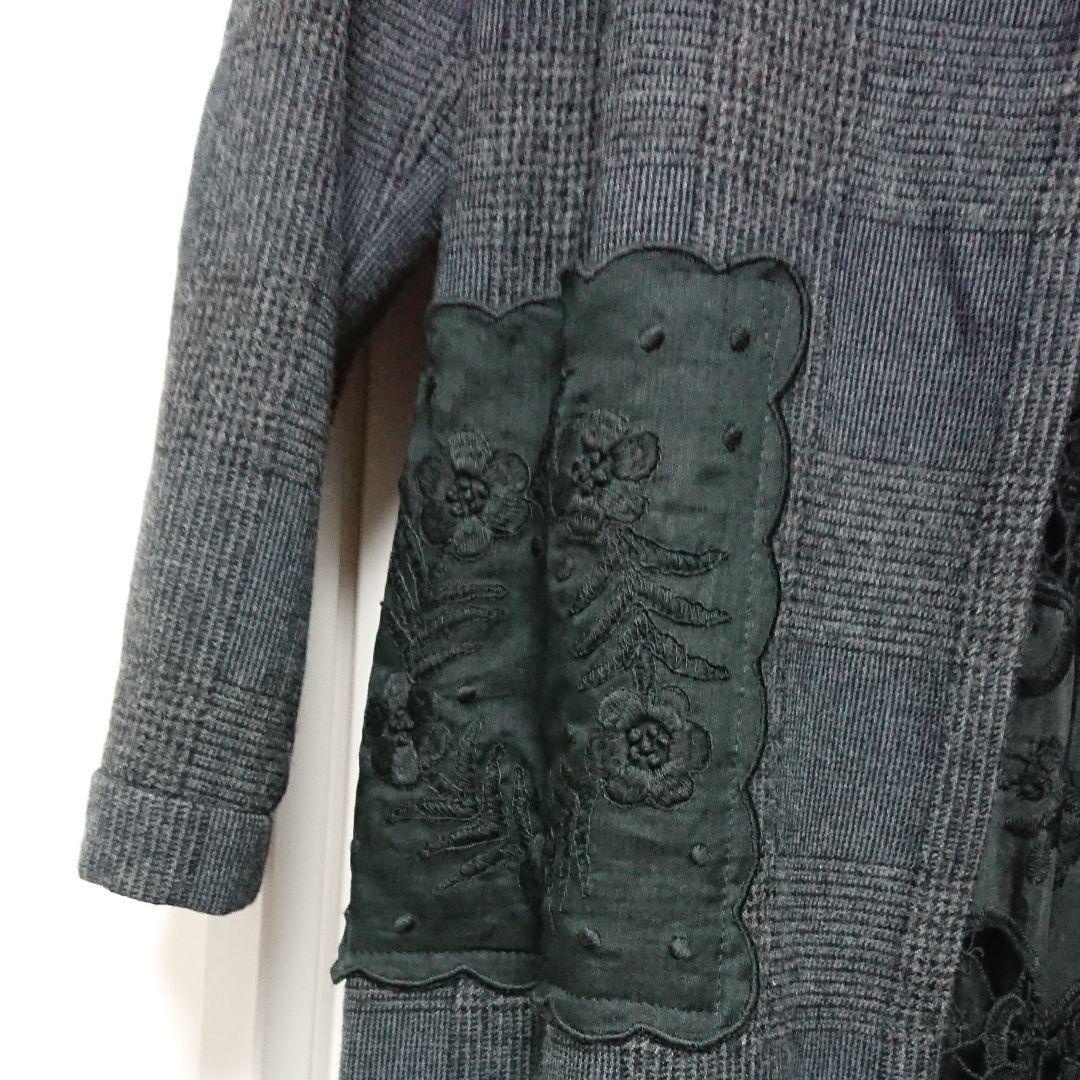 専用です！ネセセアグレンチェック薄手コート新品未使用タグ付未試着