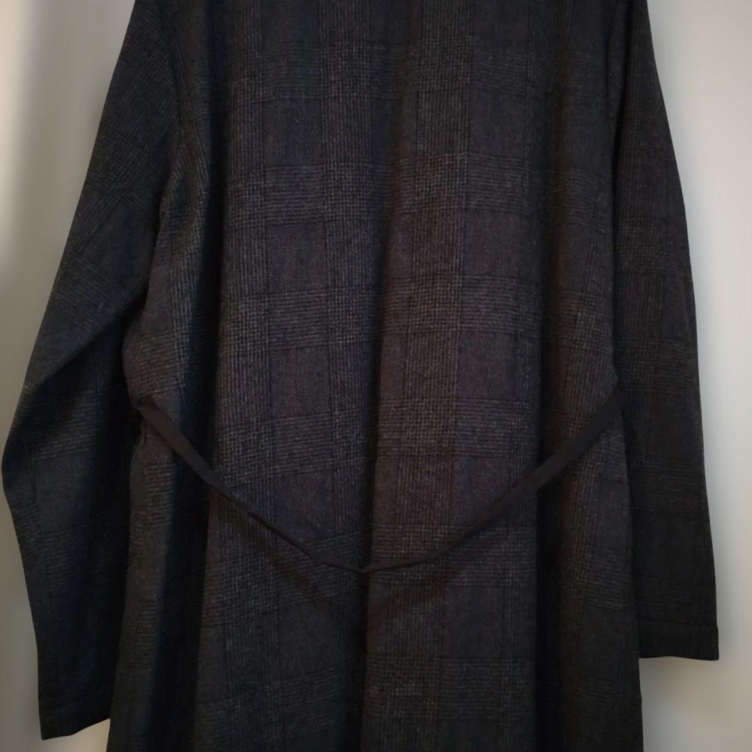 専用です！ネセセアグレンチェック薄手コート新品未使用タグ付未試着