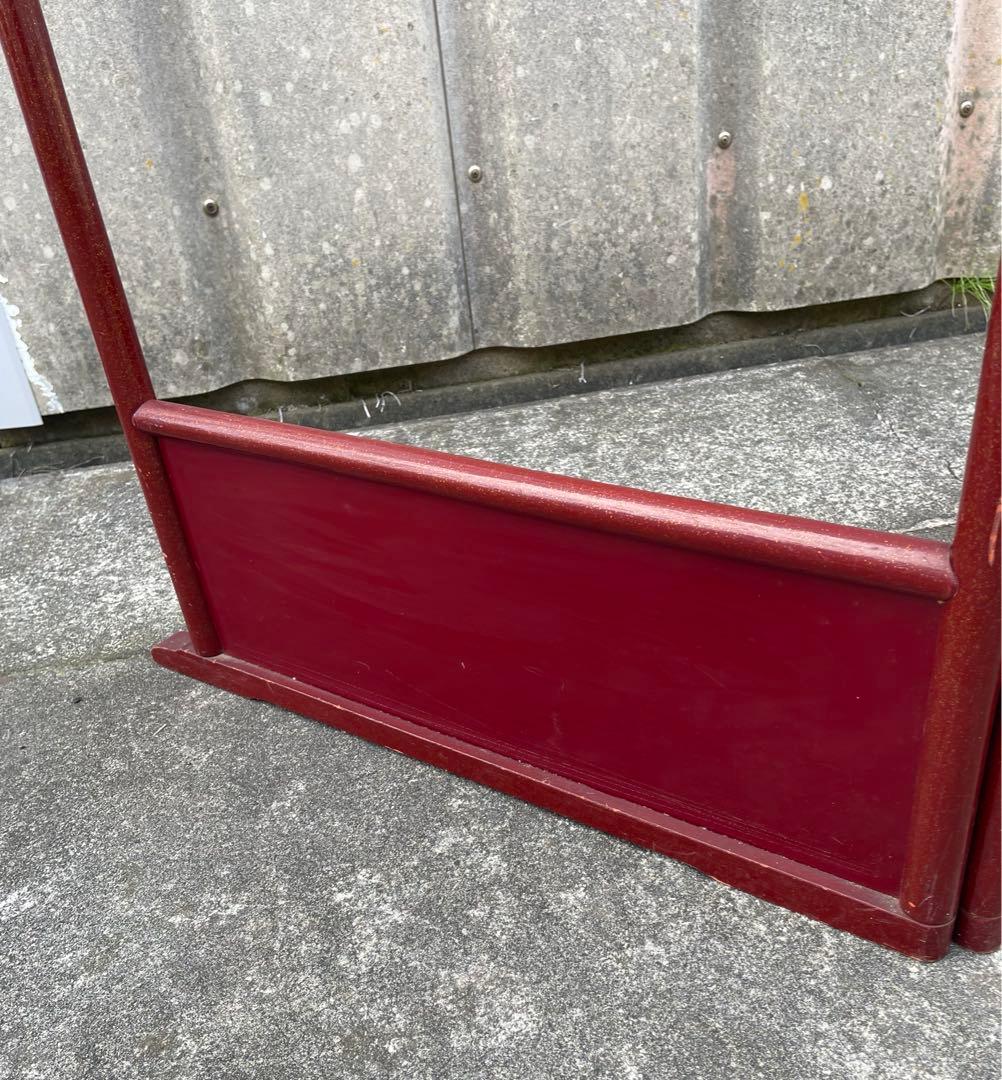 稀少/古道具/当時物/無垢材/木製/衣紋掛け/衣桁/着物掛け/31