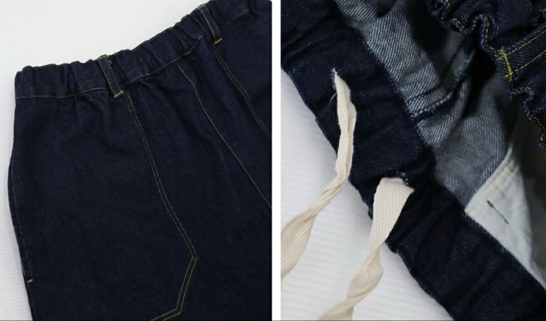 YARRA（ヤラ）12OZムラ糸デニムイージーパンツ