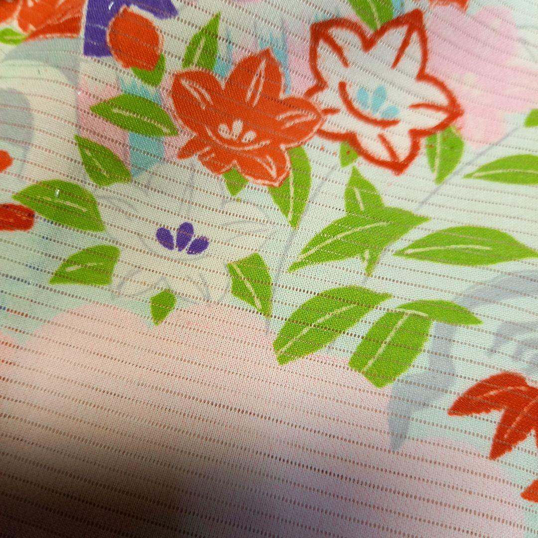 市松人形 10号 夏　絽の着物　帯　兵児帯　帯締め帯揚げ　正絹　ドール　単衣