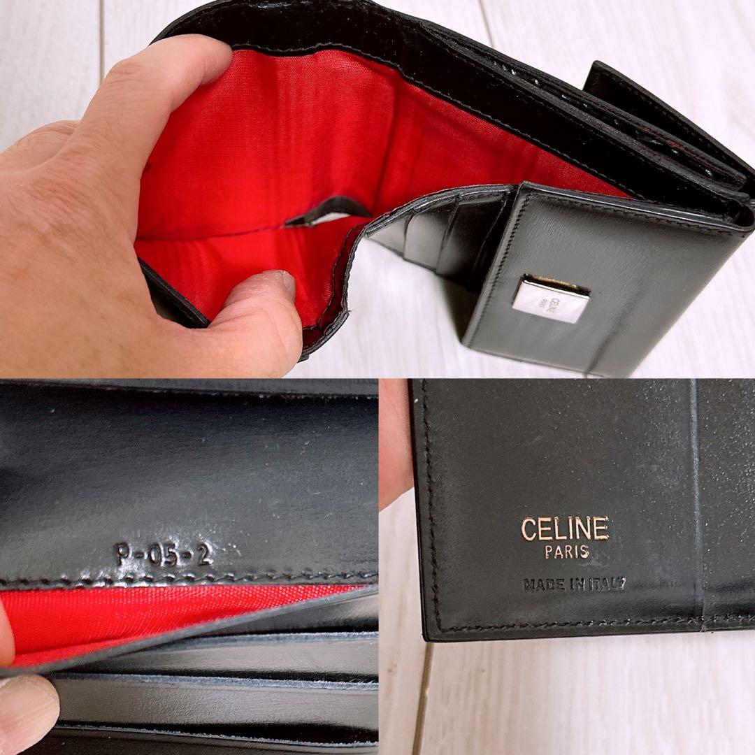 『格安』CELINE(セリーヌ)折財布　レザー